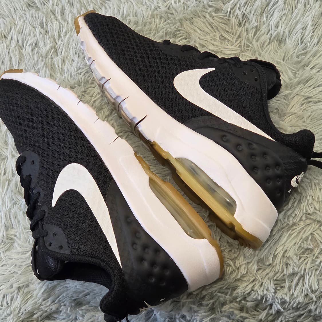 3q-25:나이키 에어 맥스 모션 2 GS 블랙 화이트 (22.5cm) 상품이미지8