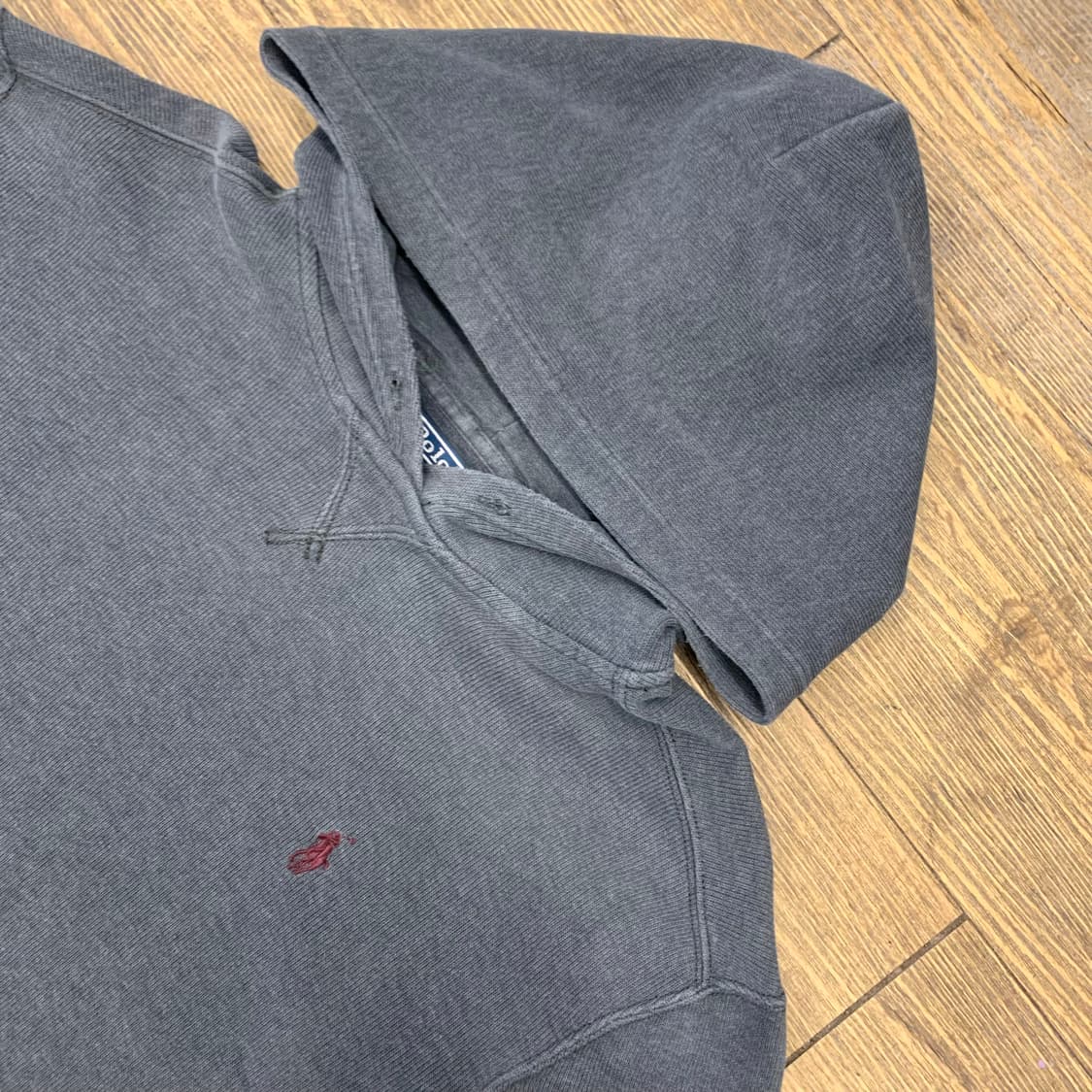 폴로 랄프로렌 그레이 후드티 S 상품이미지3