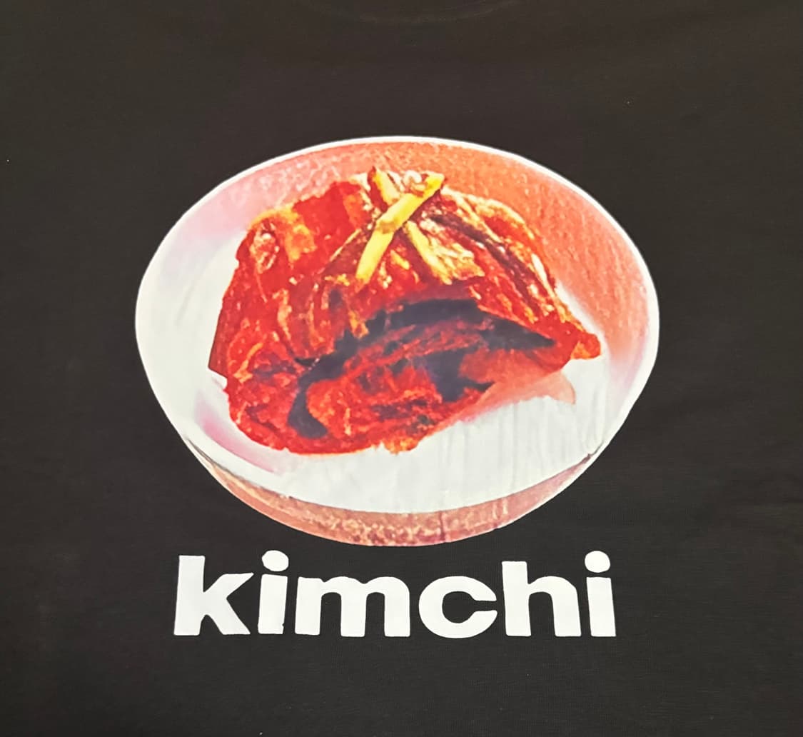 김치 반팔티셔츠 상품이미지2