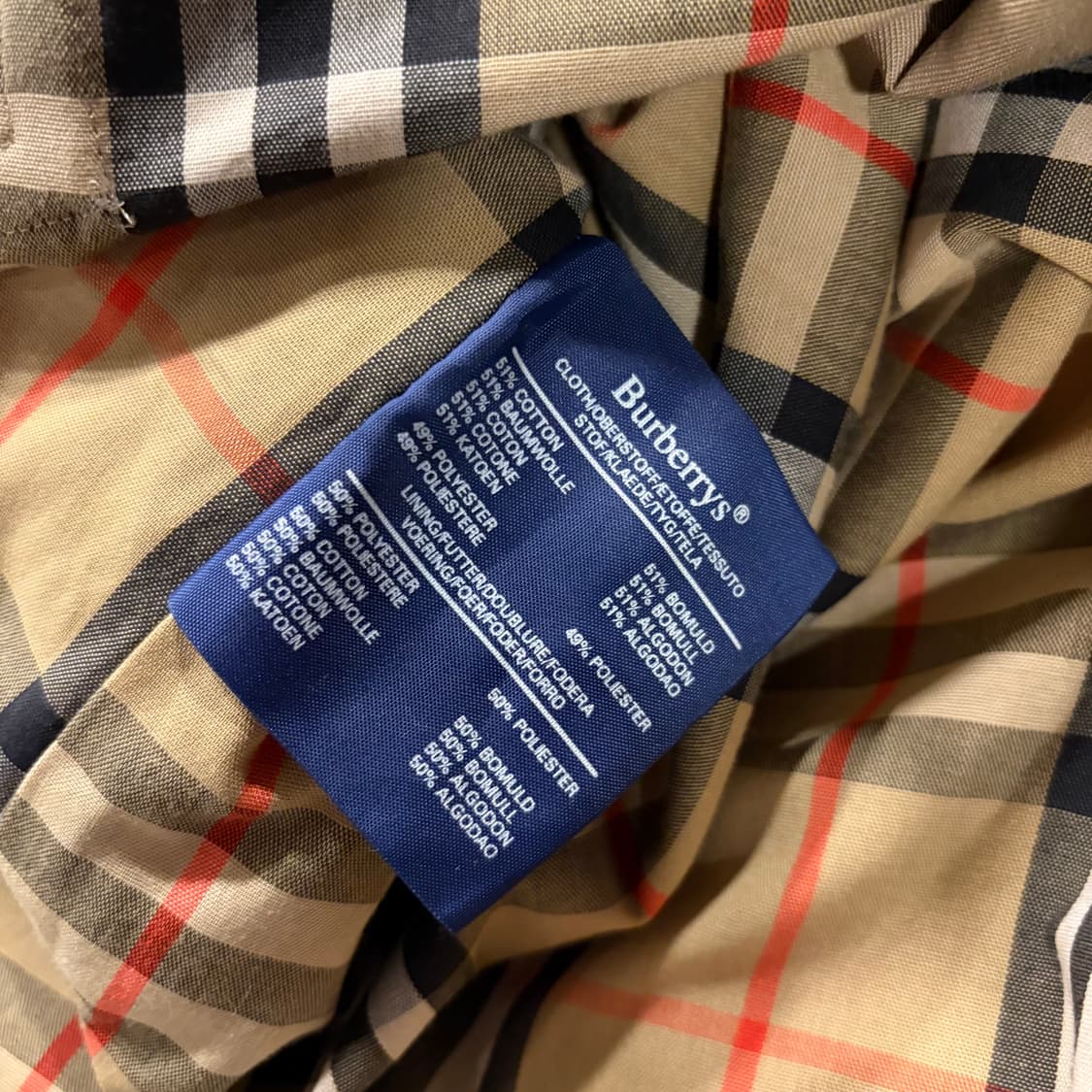 버버리 런던 트렌치 코트 베이지 D636 상품이미지8