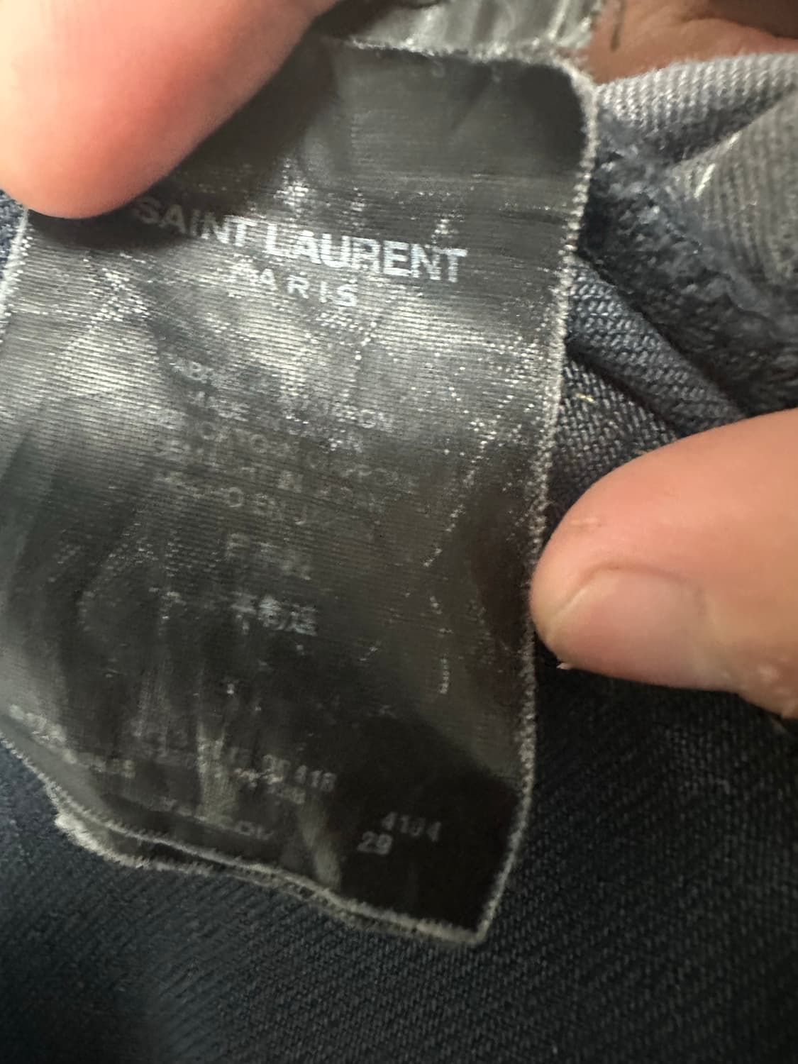 생로랑 13fw 오일 디스진 상품이미지4