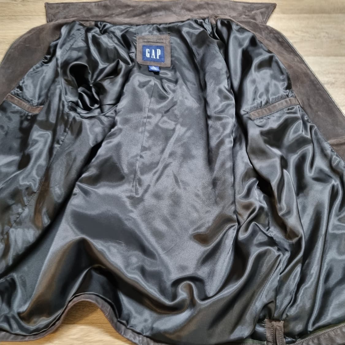 올드갭 스웨이드 브라운 투포켓 스웨이드자켓 상품이미지4