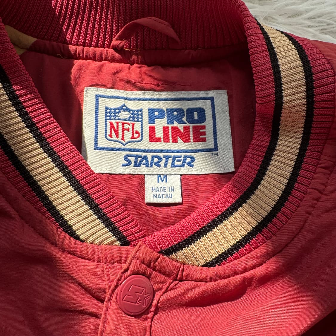 NFC SARTER 일본빈티지 나일론맨투맨 나일론자켓 스타터110 xxl 상품이미지6