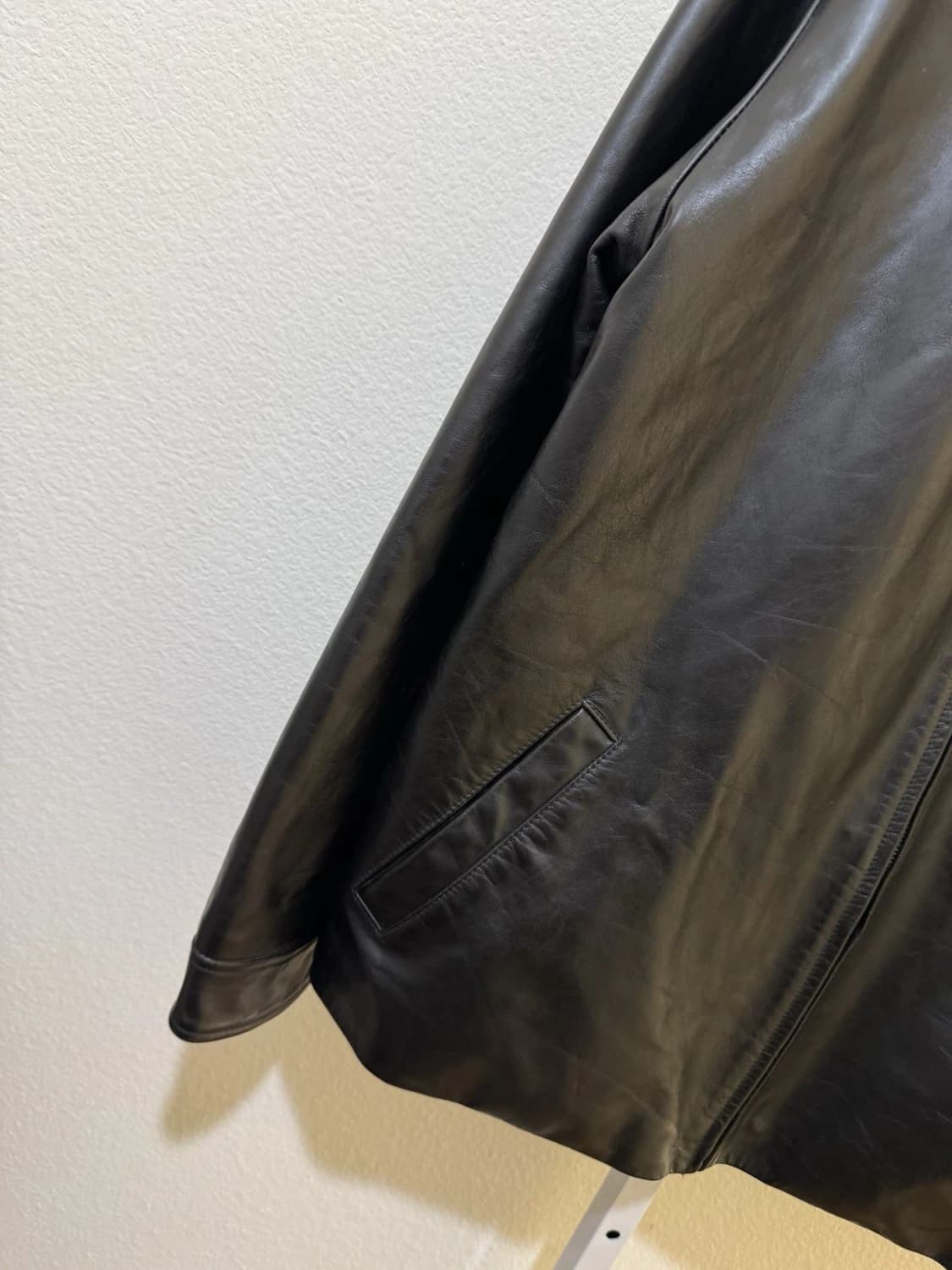 올드 갭 싱글 레더 자켓 상품이미지7