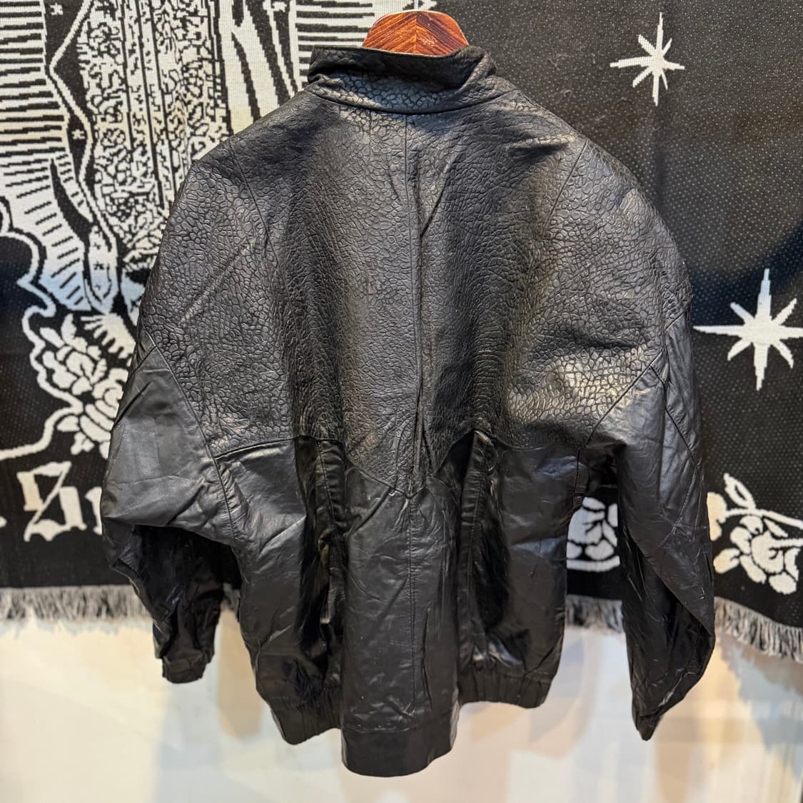 [NO.9] Comint 코민트 레더 블루종 상품이미지5