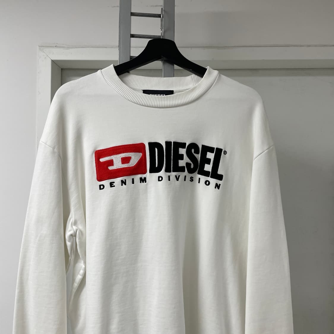 디젤 로고 맨투맨 M 상품이미지2