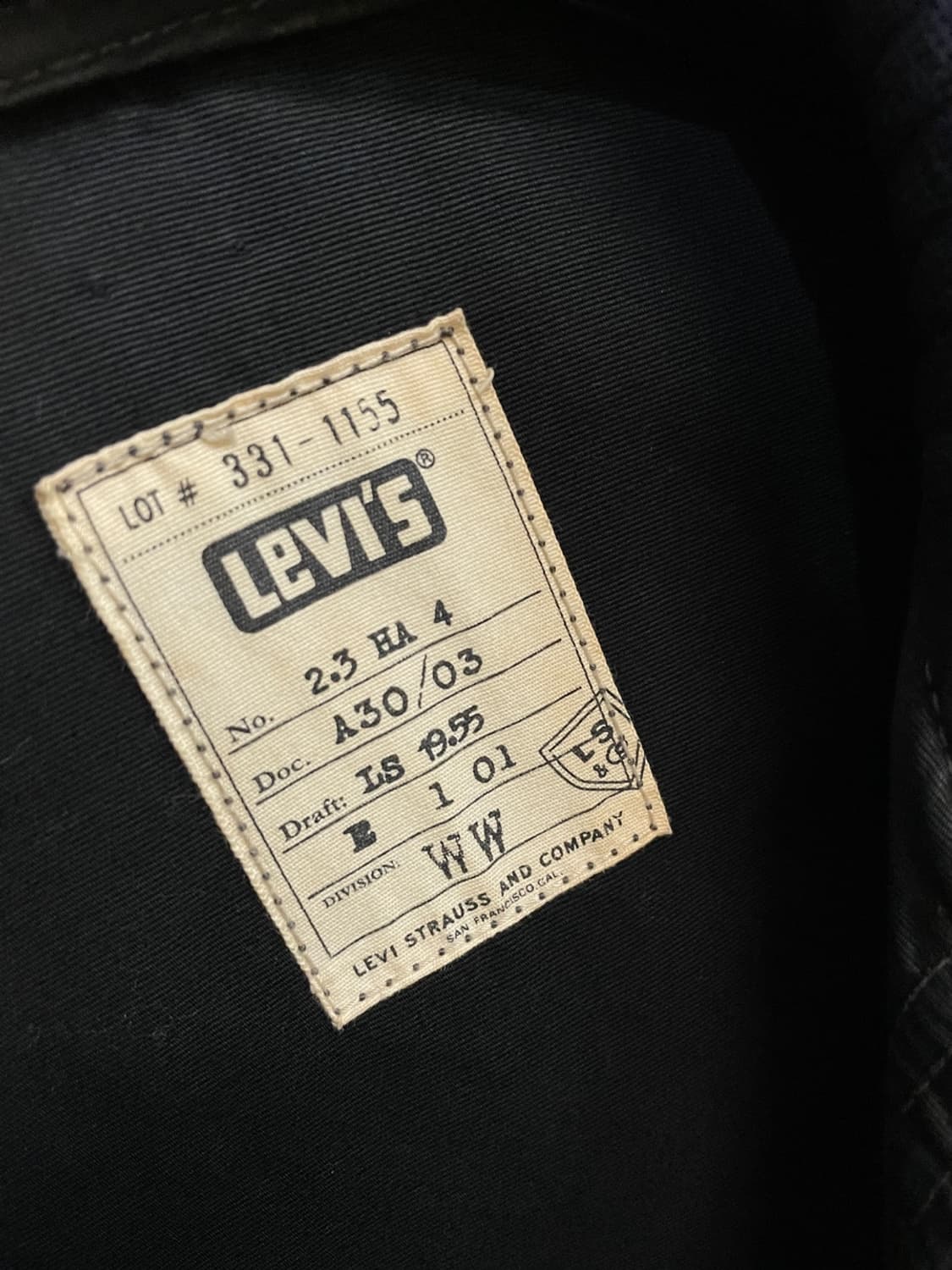 리바이스 투 포켓 워크 자켓 상품이미지7