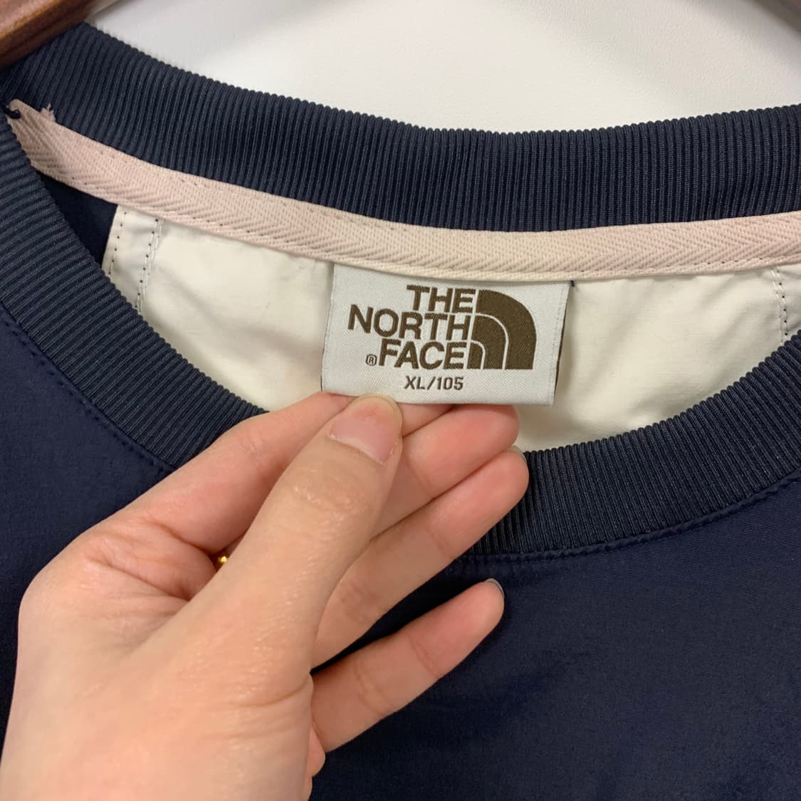 노스페이스 화이트라벨 배색 바람막이 웜업 상품이미지8