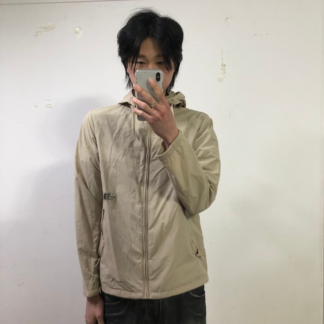 노스페이스 베이지 바람막이 상품이미지3