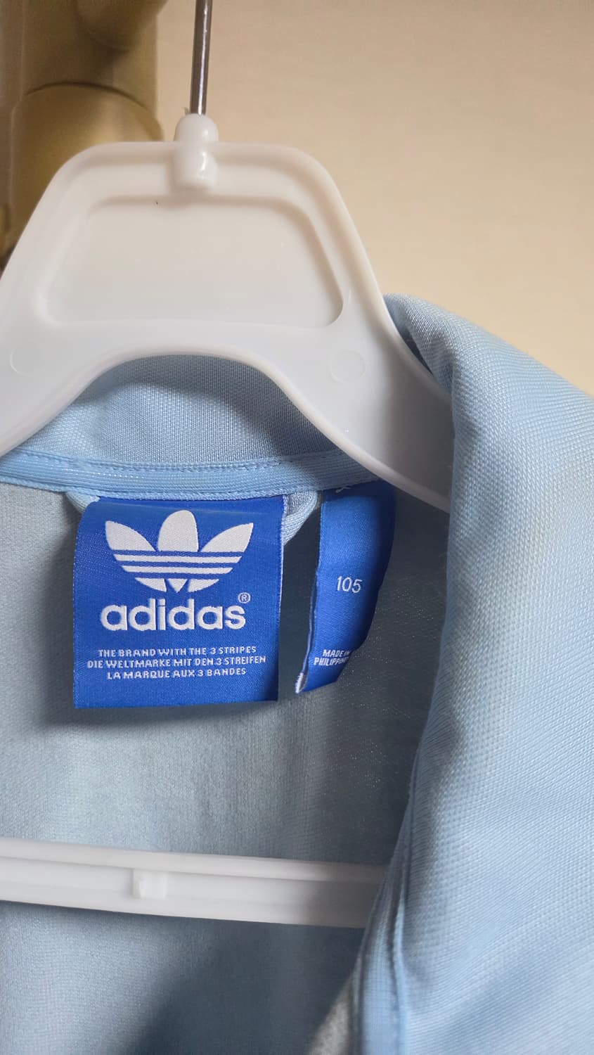 아디다스 독일 스카이블루 져지 트랙탑 상품이미지4