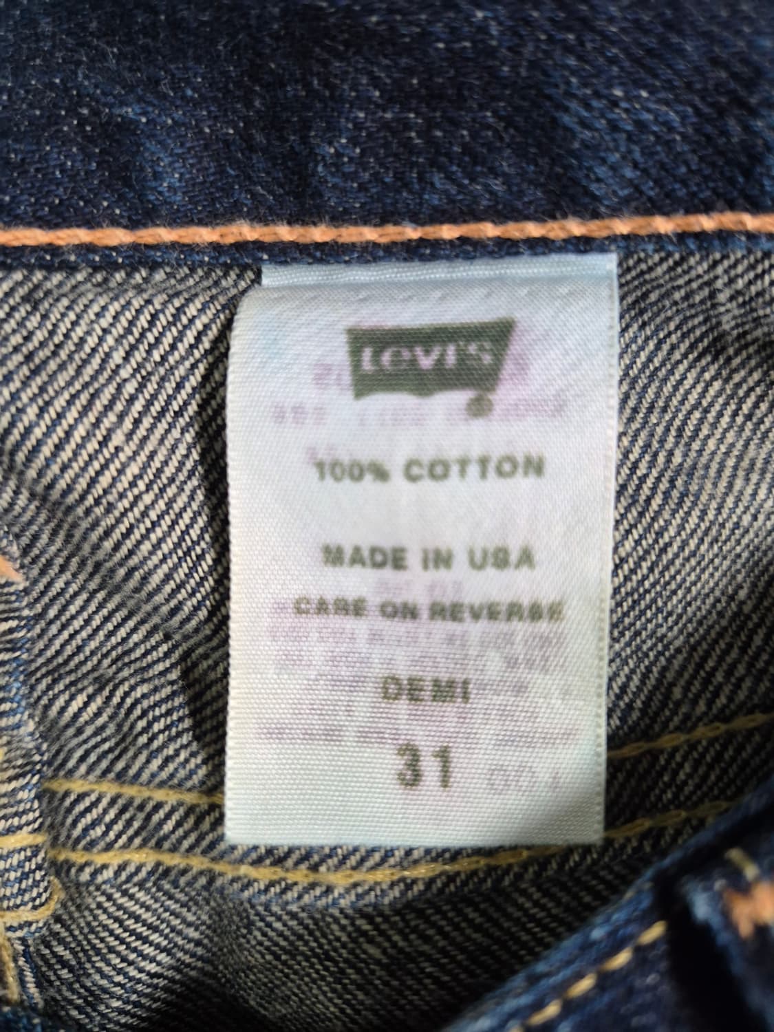 04 USA 리바이스 청바지 데님 로우라이즈 부츠컷 31 상품이미지5