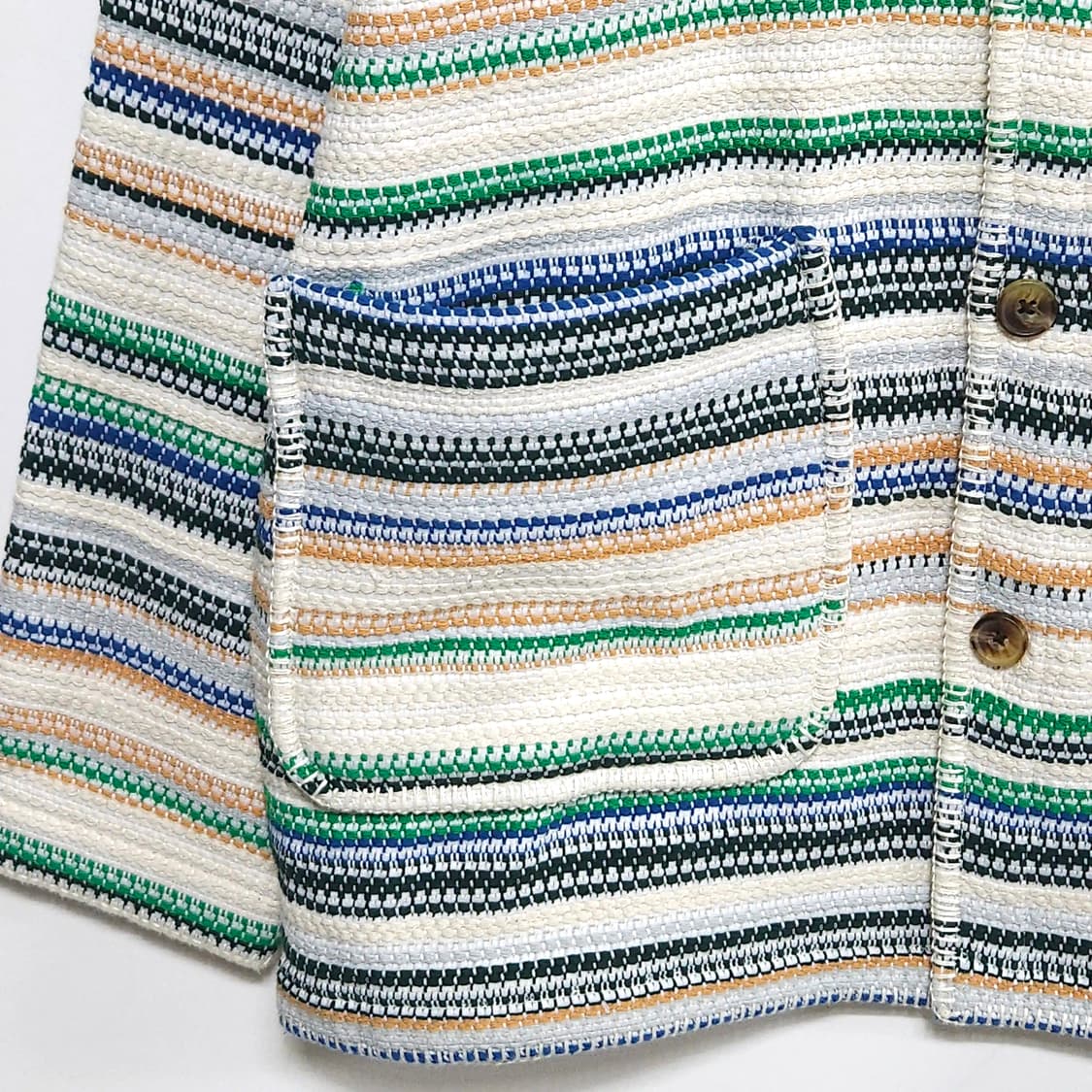 105)KITH 키스 23s/s 스트라이프 우븐 코치 자켓 봄가을 상품이미지5