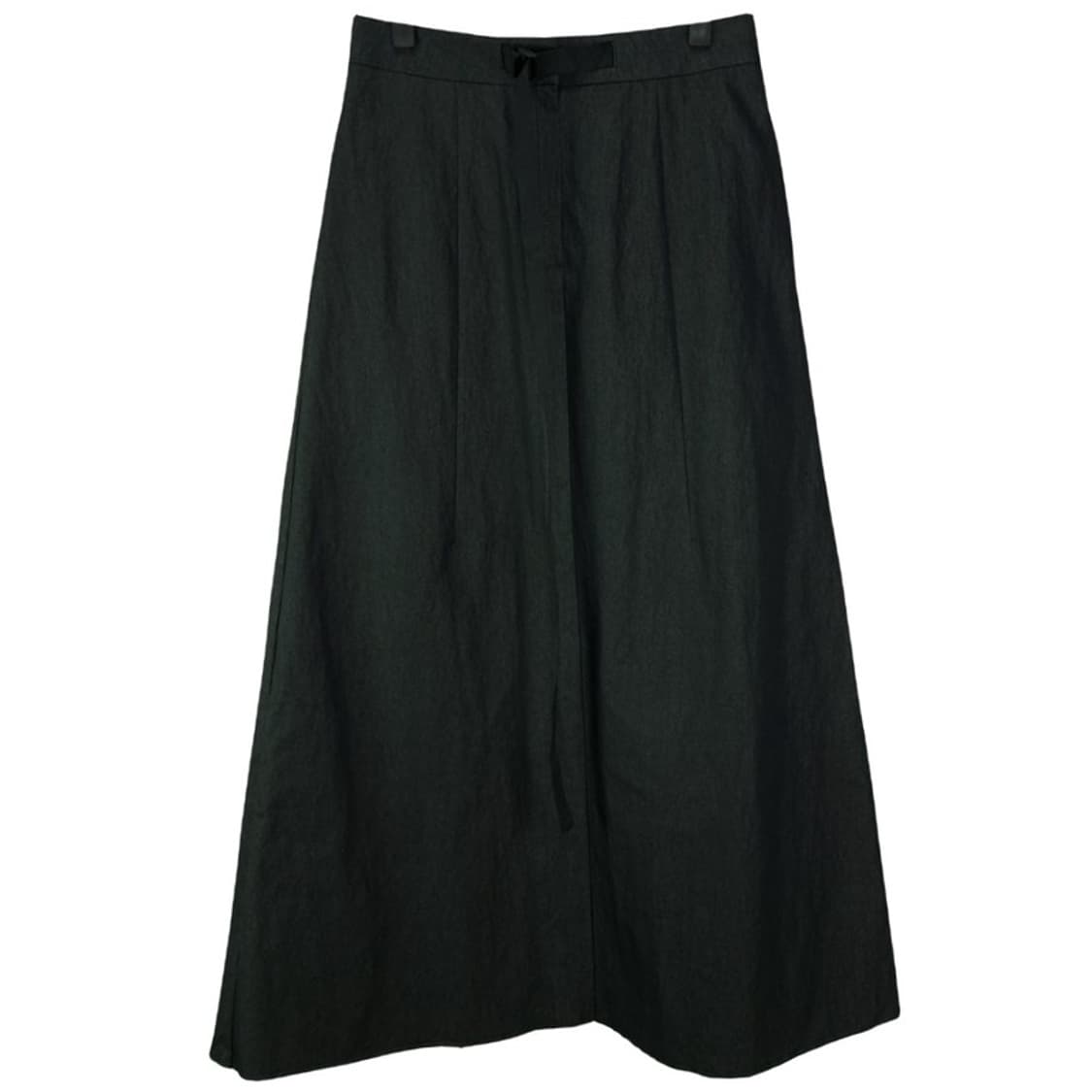 [부희](새상품) 벨티드 롱 스커트 챠콜 M19426 상품이미지2