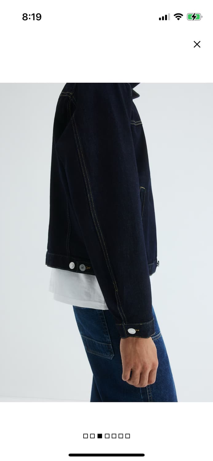 H&M 흐앤므 데님 자켓 상품이미지3