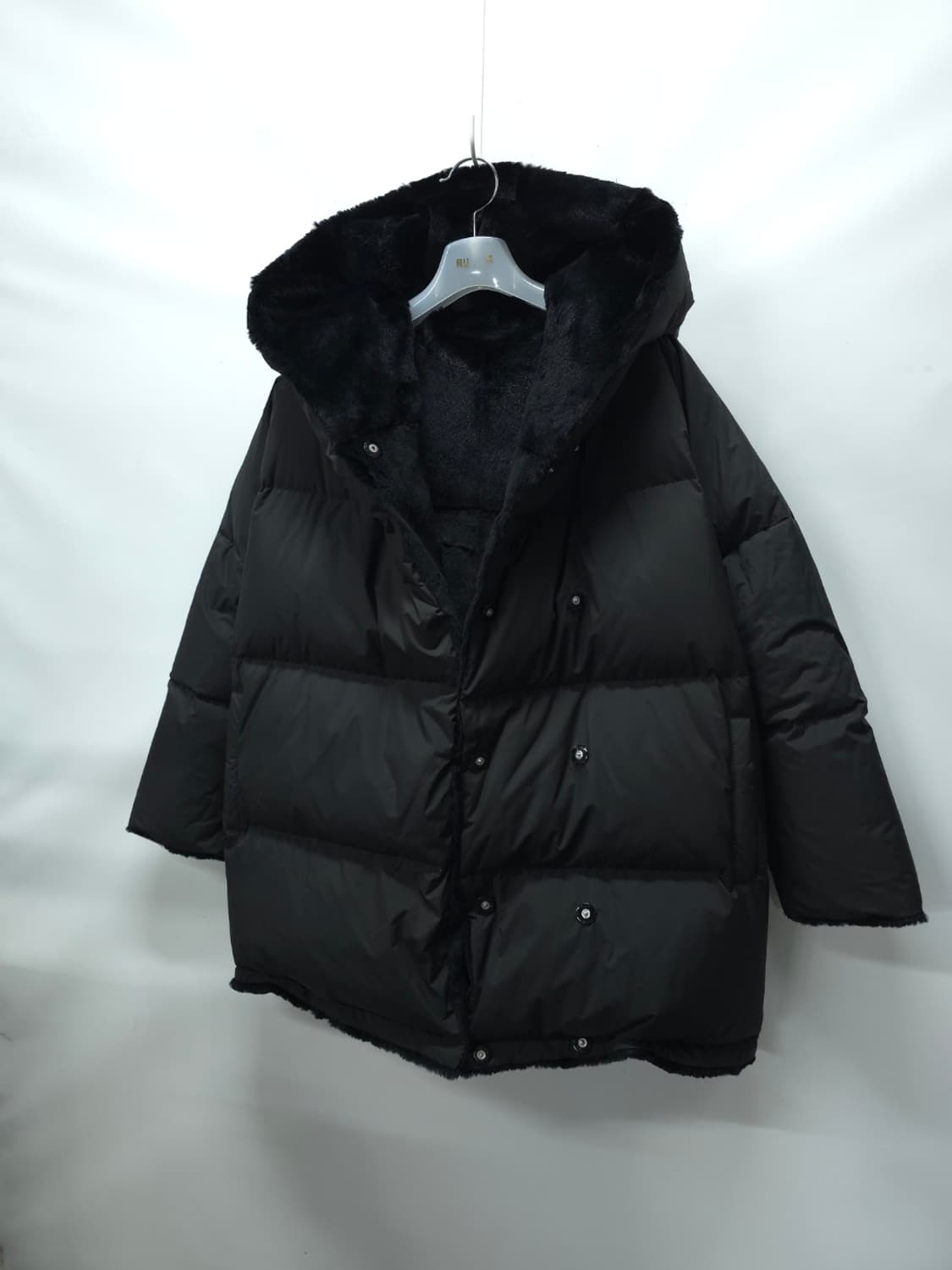 이브살로몬 토끼털 덕다운 리버시블 후드패딩 상품이미지4