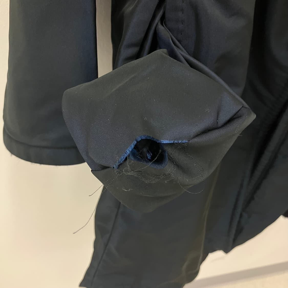 막스마라 네이비 알파카 리버시블 코트 34 상품이미지9