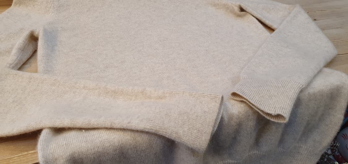 55.Cashmere 반터틀니트(베이지) 상품이미지5