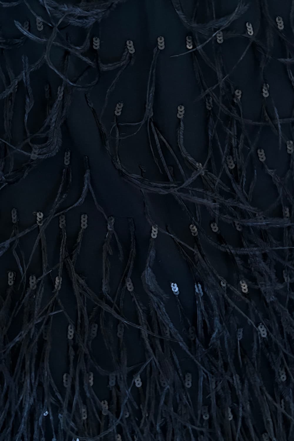 Talbots Feather-Trimmed Dress 상품이미지6