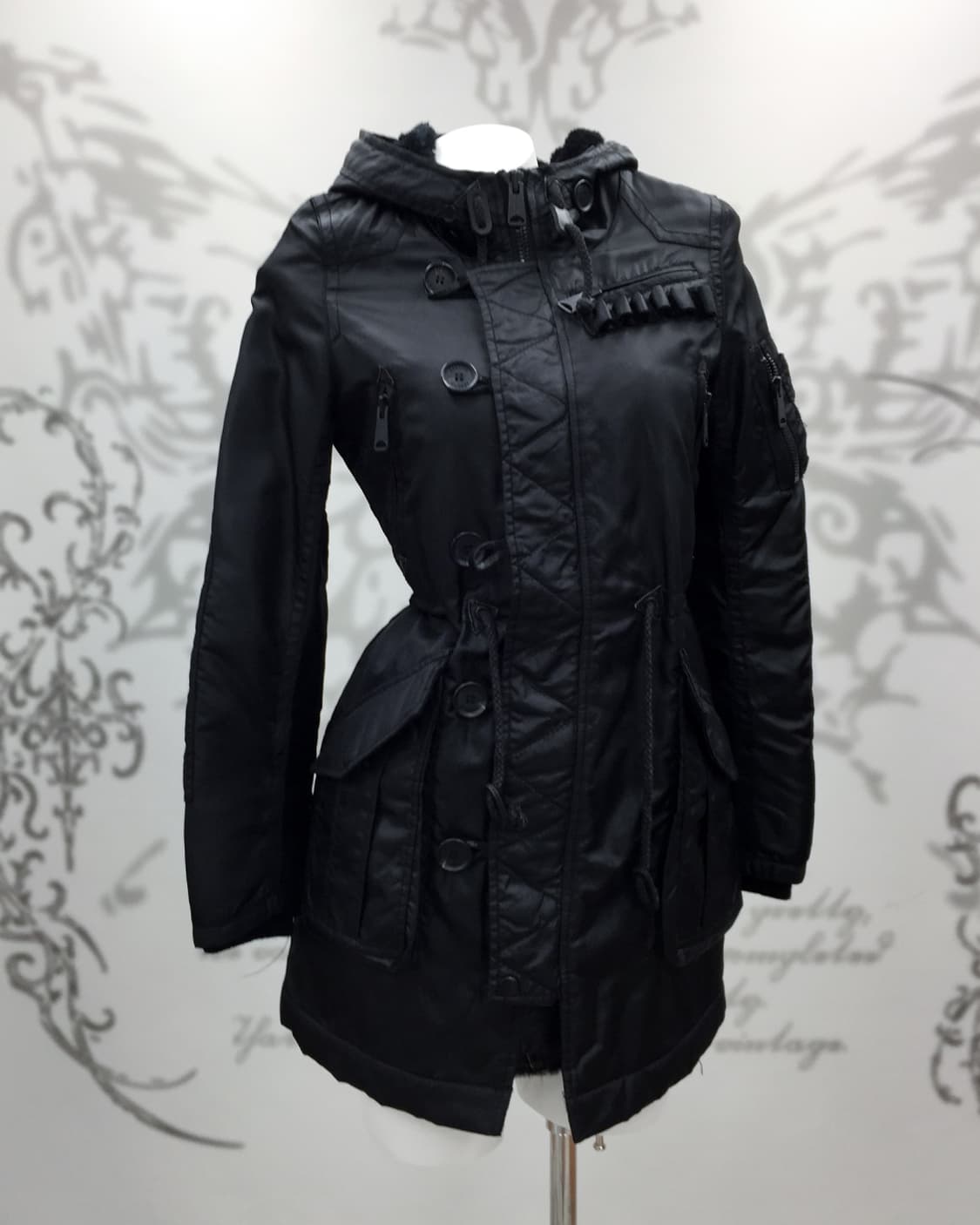 Cyber Utility High-Neck Military Jacket 상품이미지3