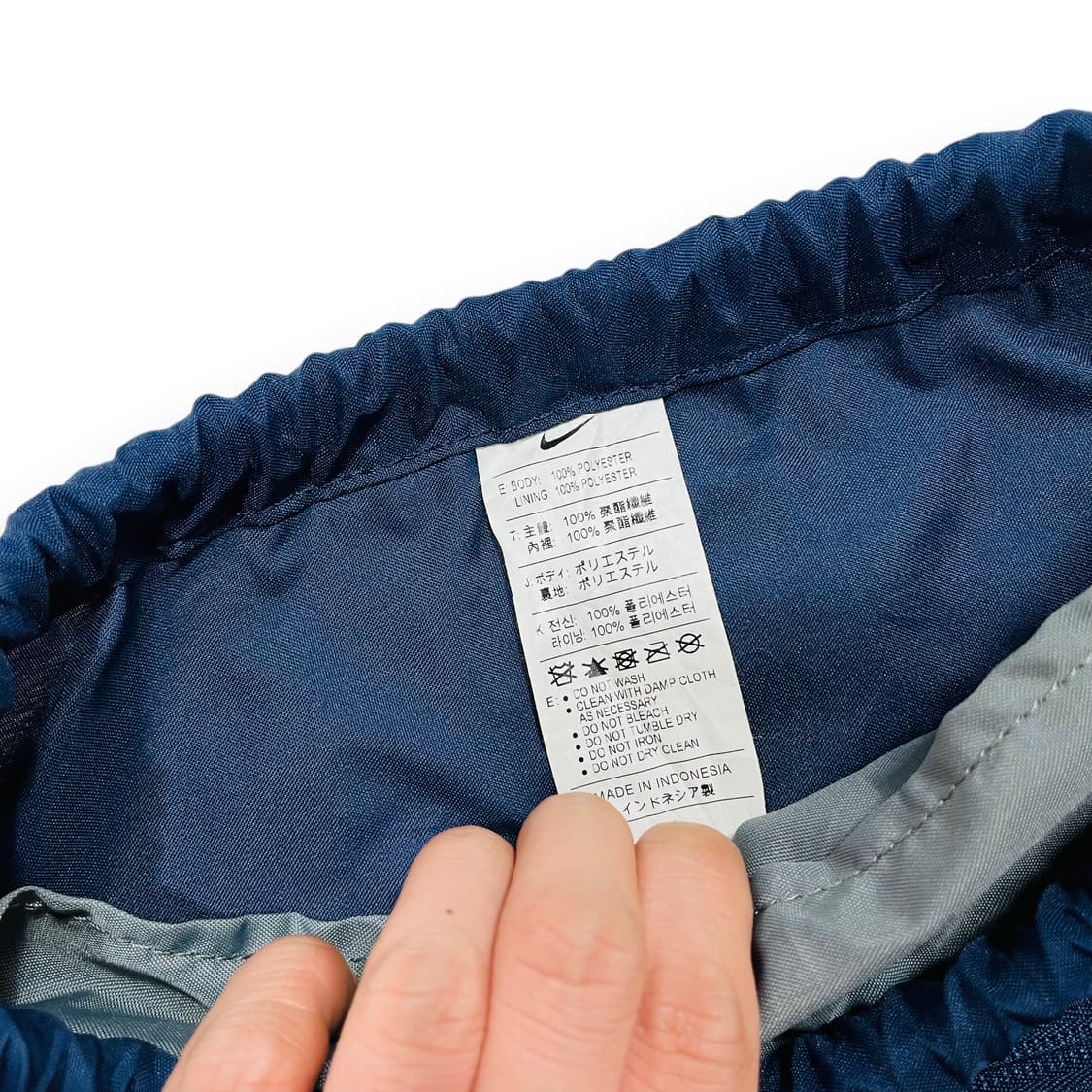나이키 x 미스치프 한정판 네이비 다용도 짐색 상품이미지5