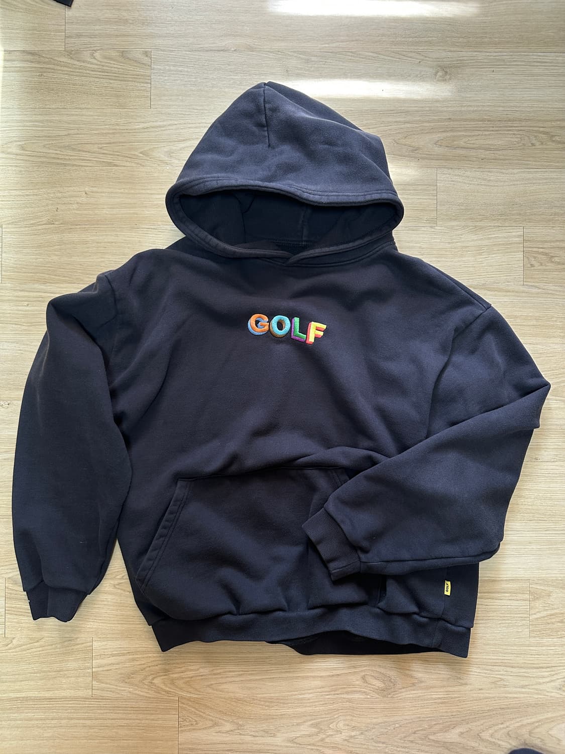 골프왕 3D 로고 워시드 후디 XL 상품이미지4