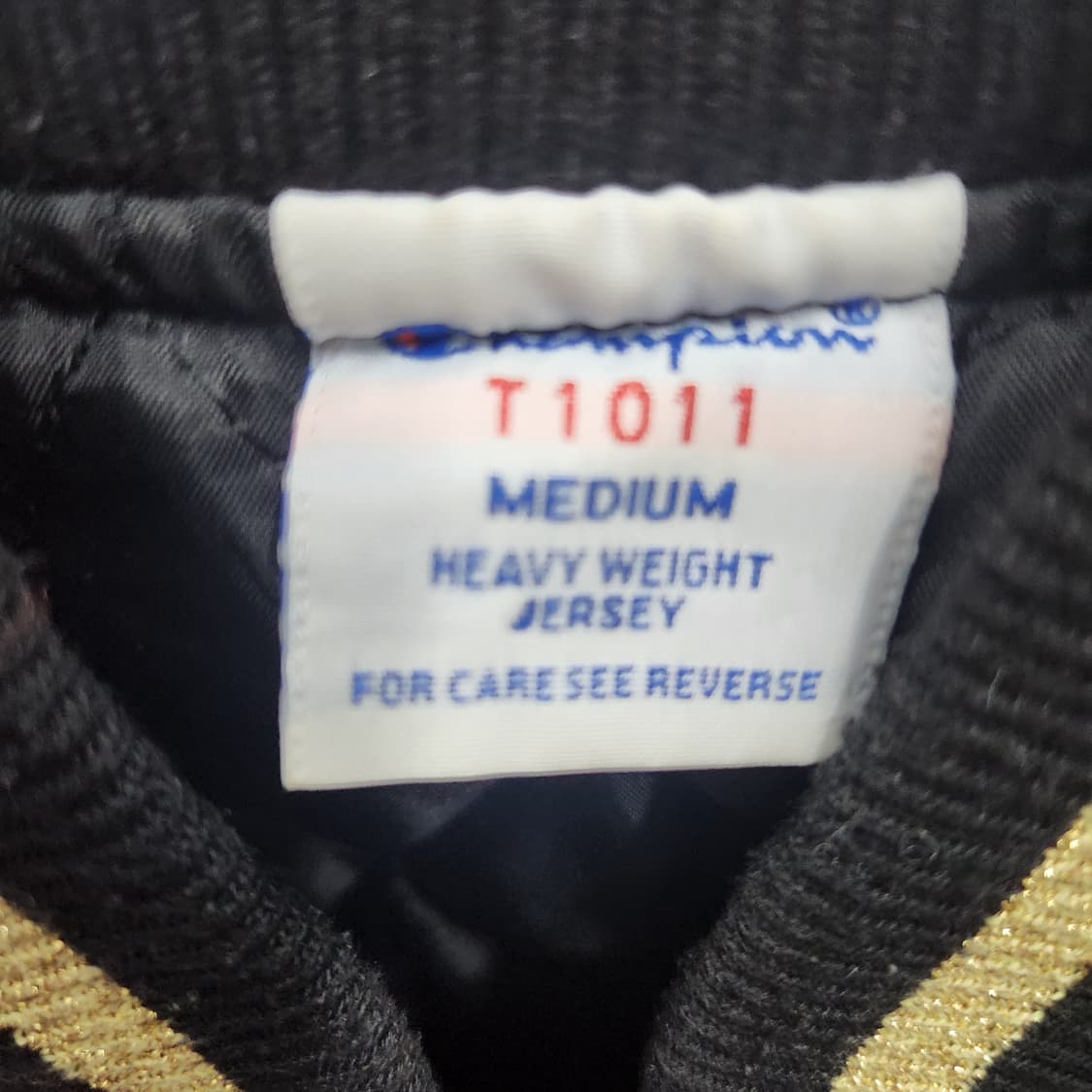 올드스쿨 챔피온 빅로고 금장 봄버자켓 L(남여공용) 상품이미지5