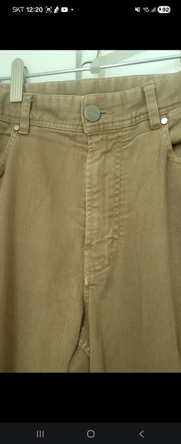 Dkny 브라운색상 면바지 86사이즈 상품이미지3