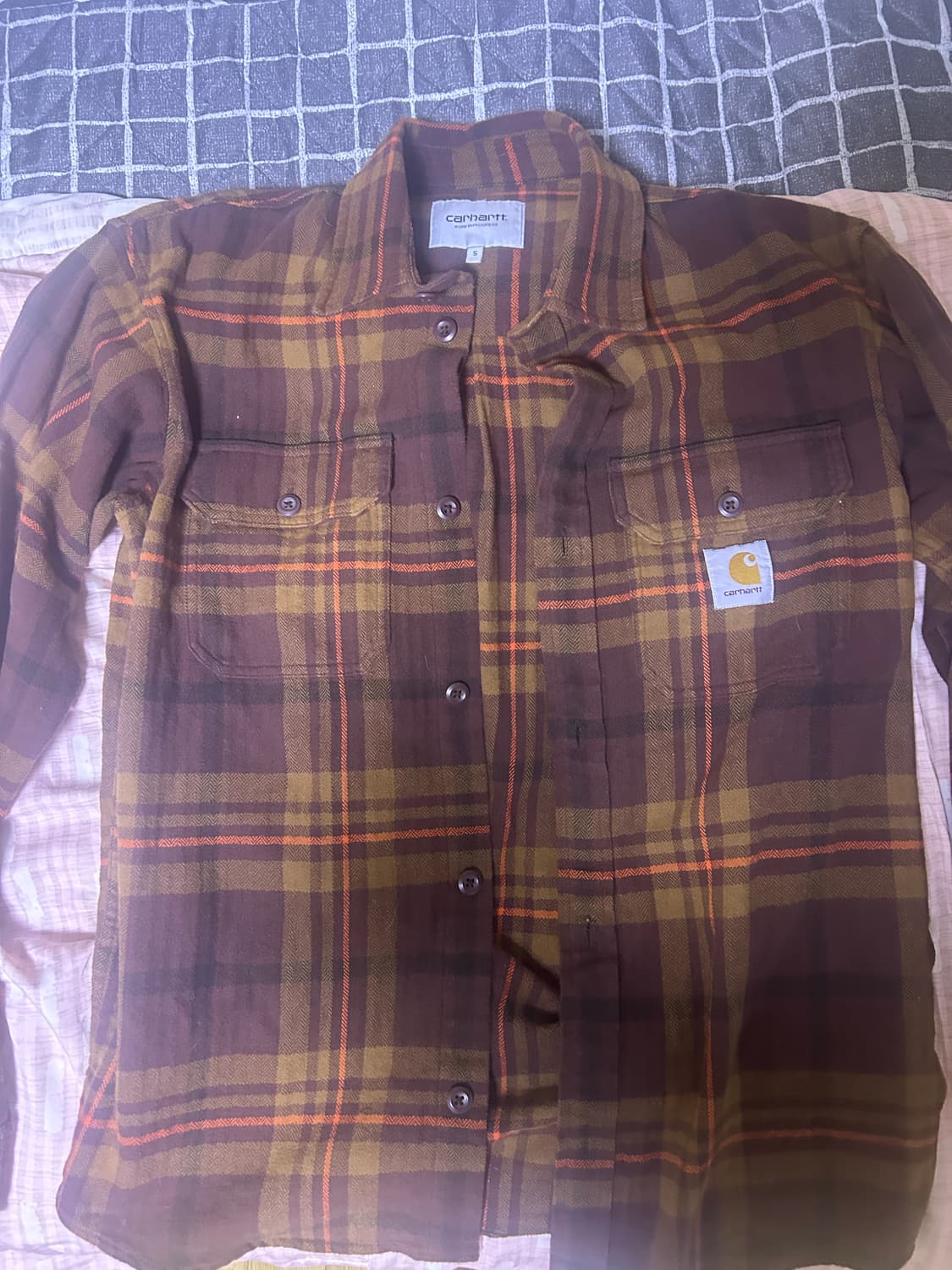 칼하트윕 체크셔츠 상품이미지1