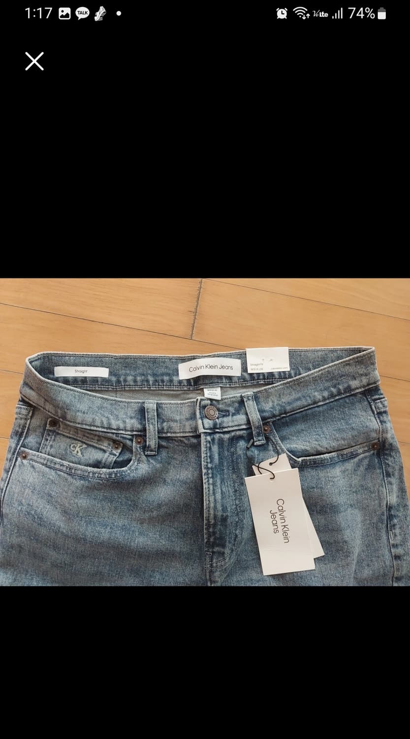 캘빈클라인 남자 데님팬츠 새상품 상품이미지2