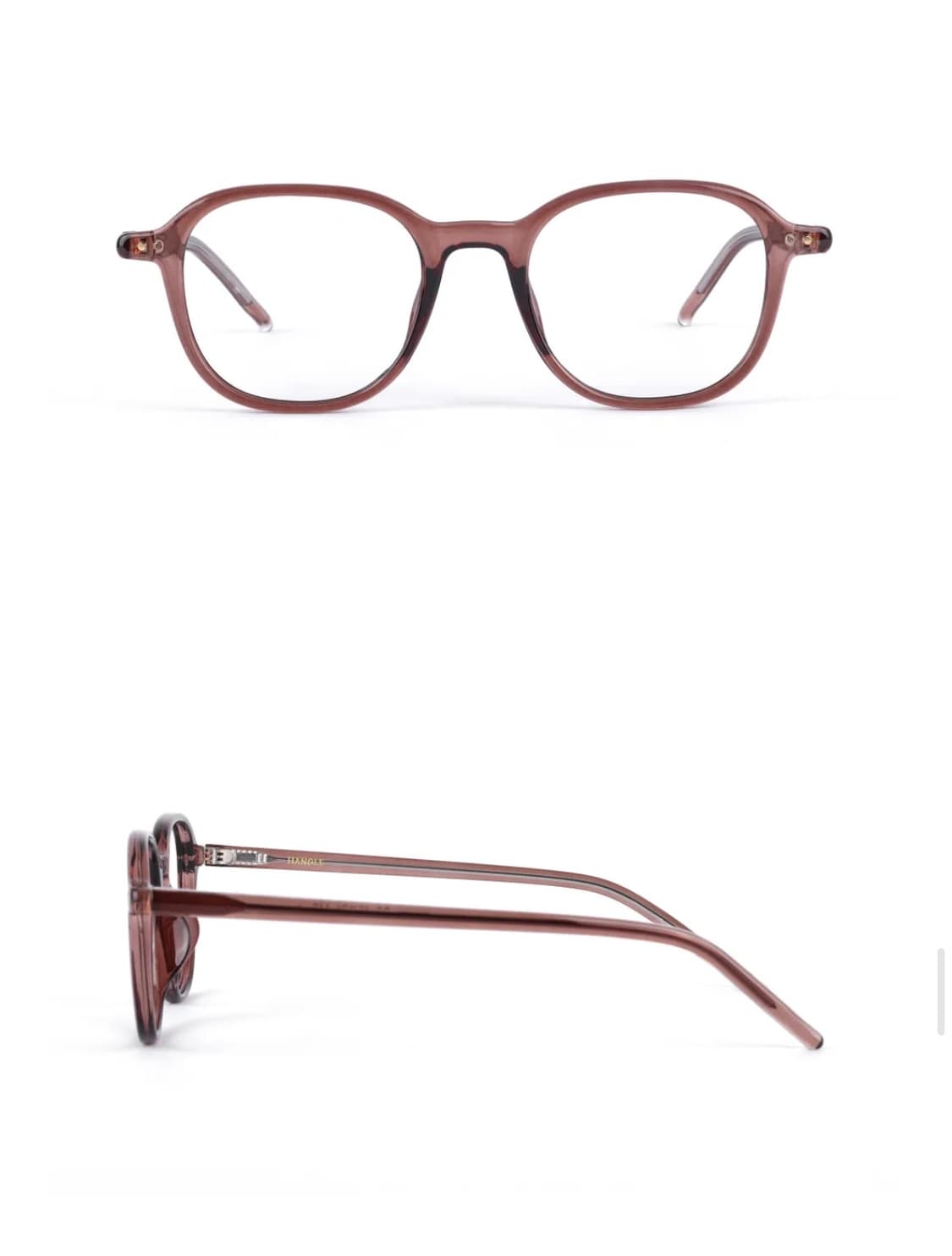 한글안경 긱시크 스퀘어 브라운 상품이미지3