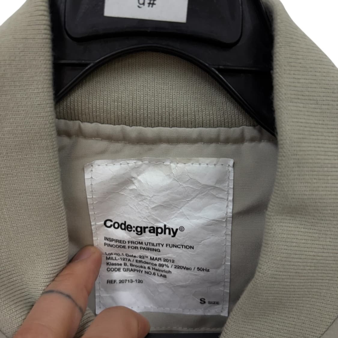 코드그라피 ma-1 항공점퍼 상품이미지7