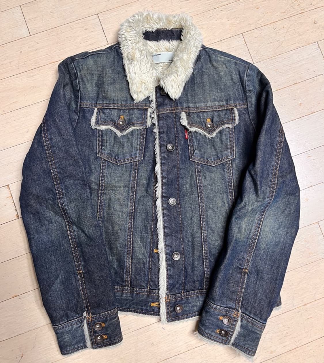 리바이스 쉐르파 퍼 청자켓(L) 상품이미지2