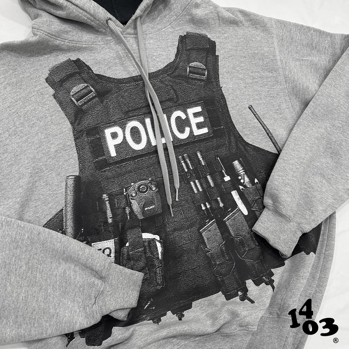 POLICE VEST 커스텀 후드티 🚓🚨 상품이미지2