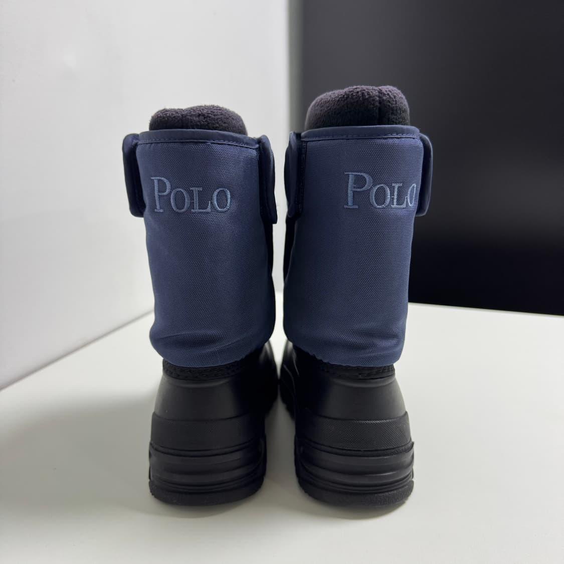 폴로 랄프로렌 키즈 방한 부츠 네이비 210 상품이미지4