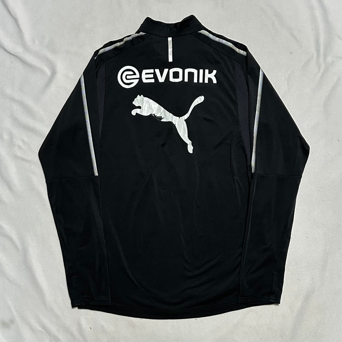 M 퓨마 도르트문트 핸드워머 블랙 트레이닝 탑 상품이미지3