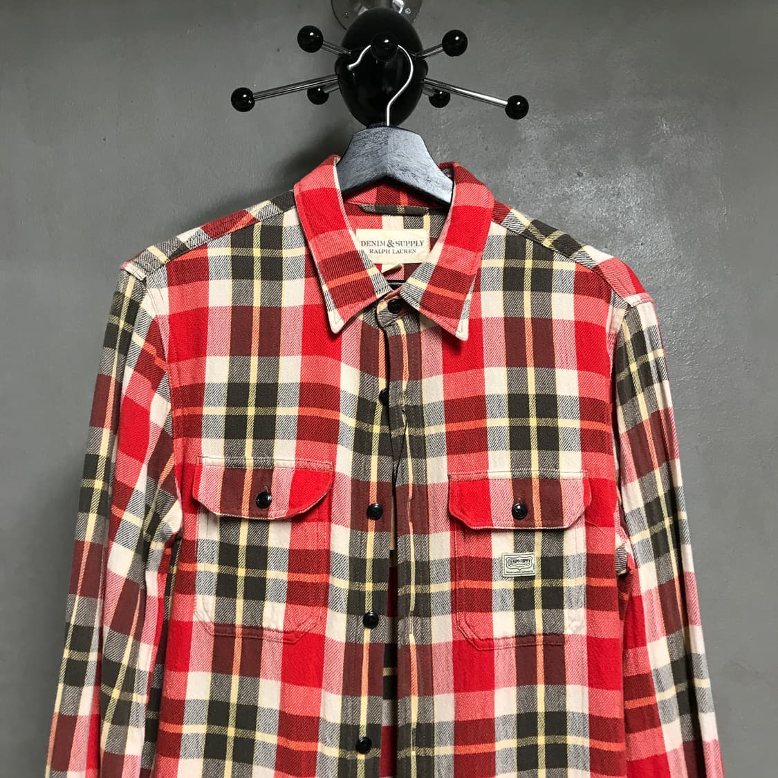 폴로 데님앤서플라이 체크 셔츠 S 상품이미지2