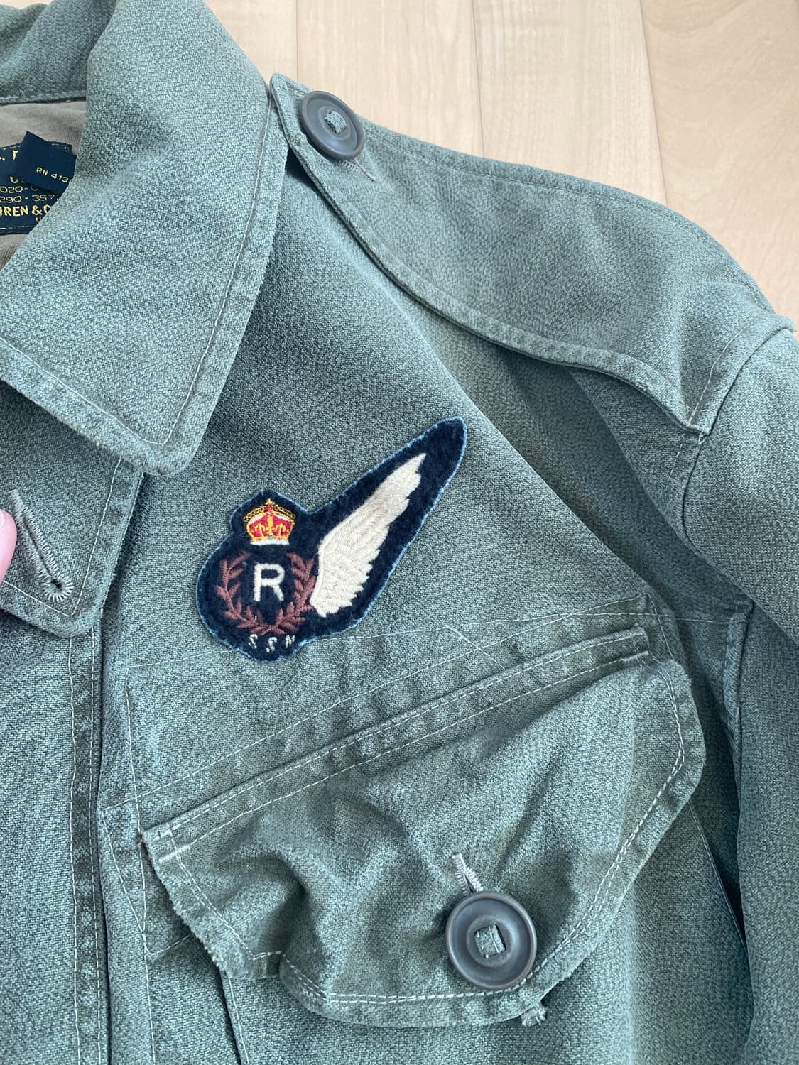 Polo 캐나다군 야상 팝니다 상품이미지3