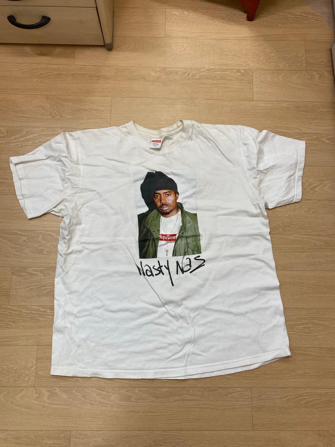 슈프림 나스 티셔츠 (XL) 상품이미지1