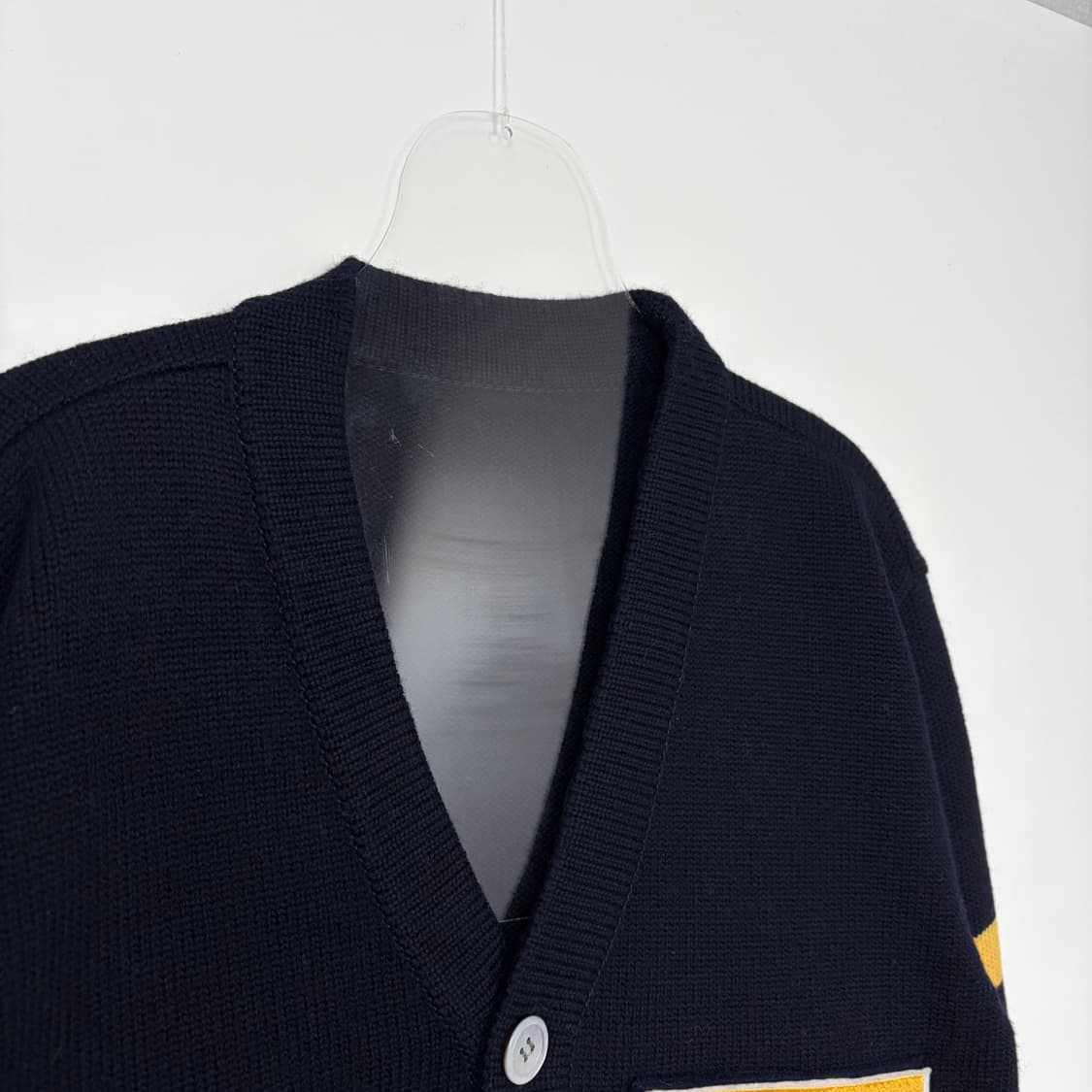 빈티지 레터맨 니트 가디건 상품이미지2