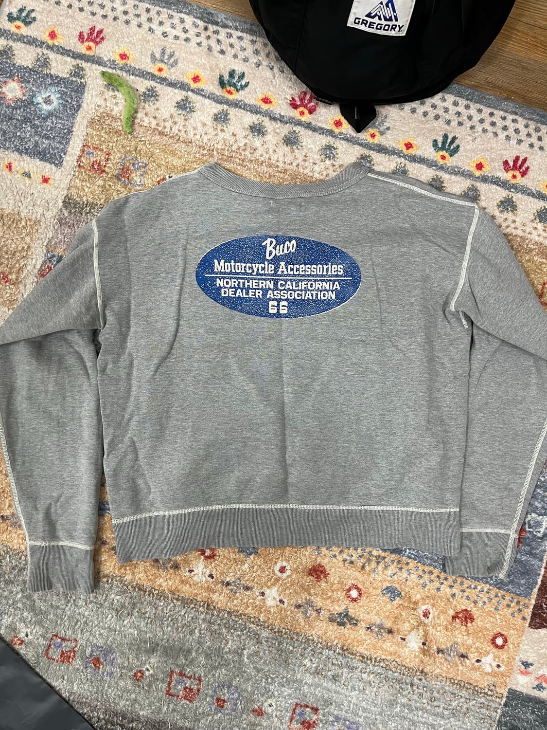 리얼맥코이 부코 헬멧 스웻 셔츠 맨투맨 L 상품이미지4