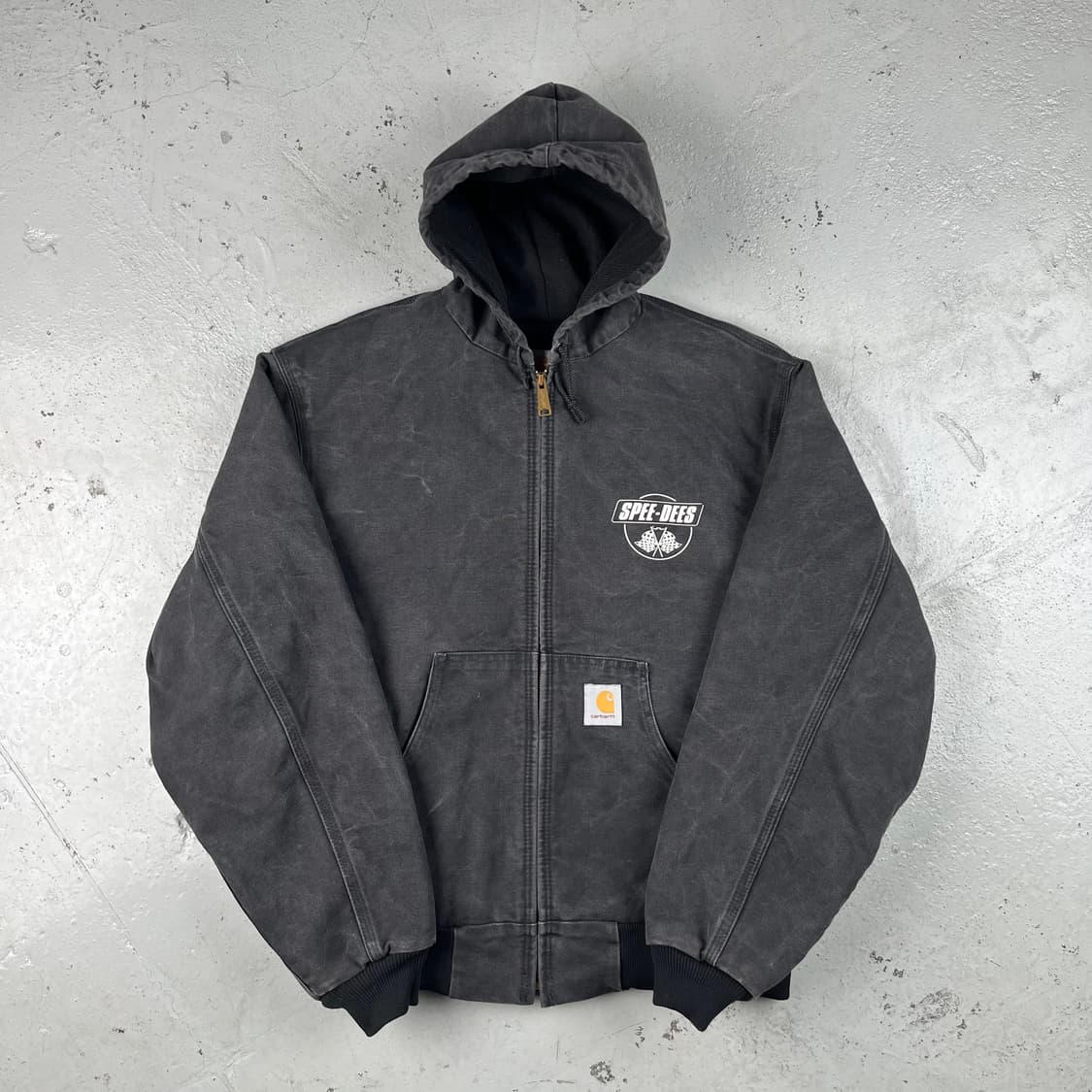 빈티지 칼하트 써멀 액티브 자켓 J03BLK 상품이미지3