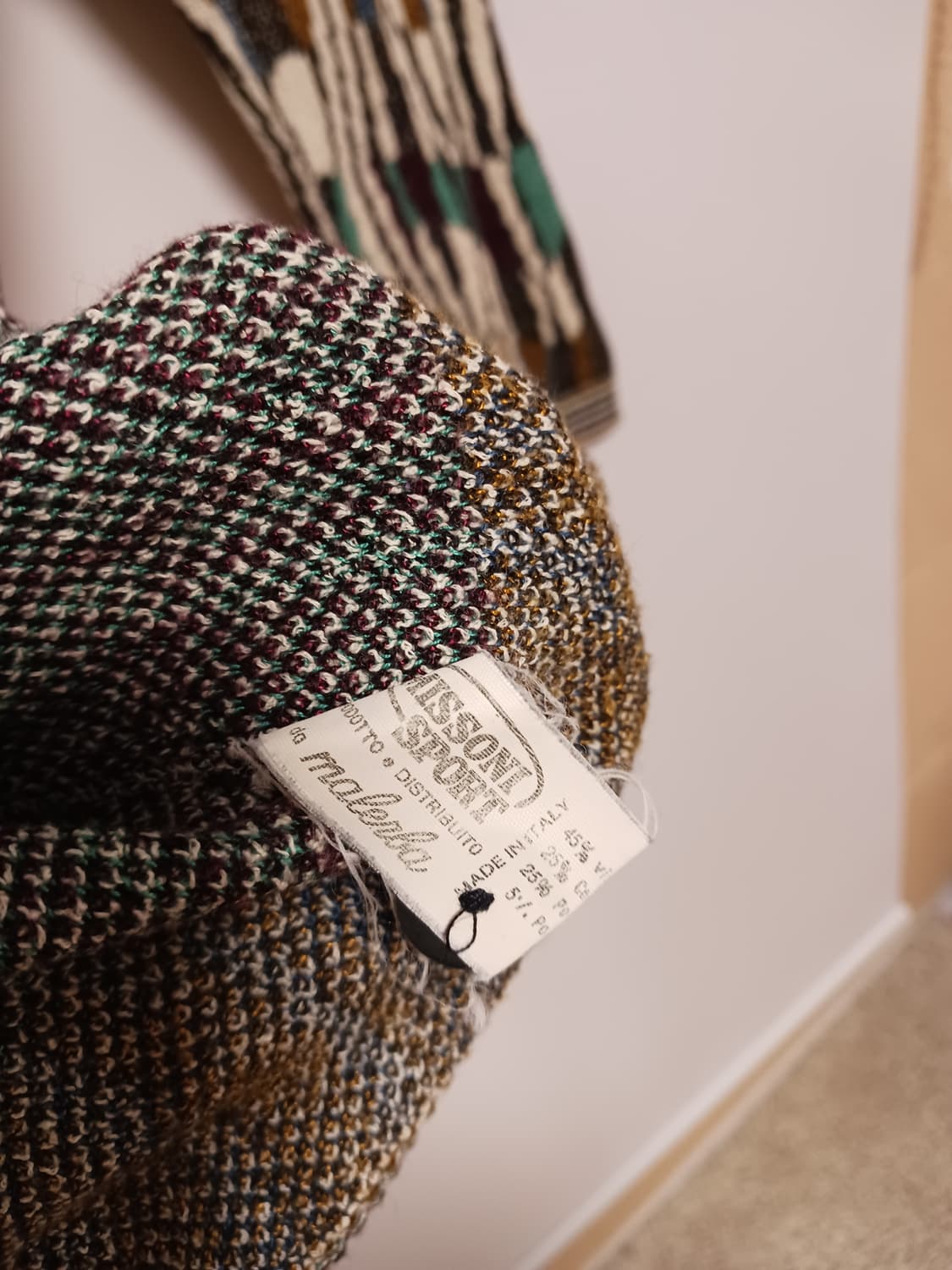 미쏘니 스포츠 니트가디건 상품이미지3