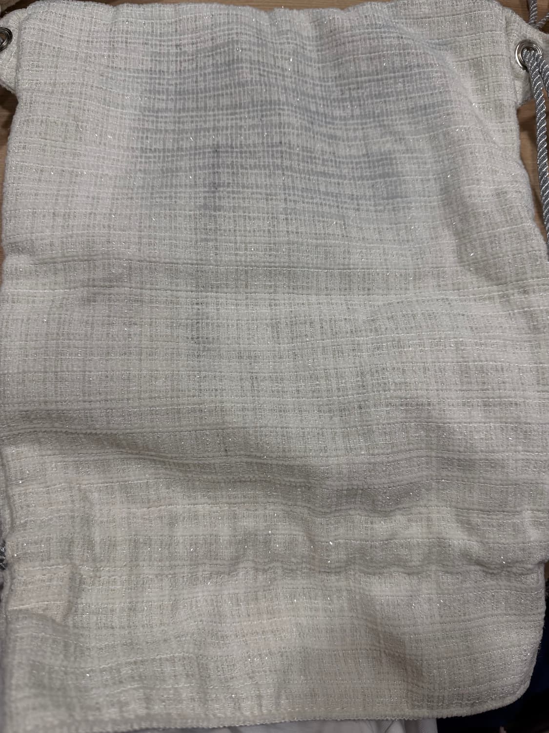 앙트레브 트위드 백팩 TWEED STRING BAG&SCRUNCH  상품이미지5