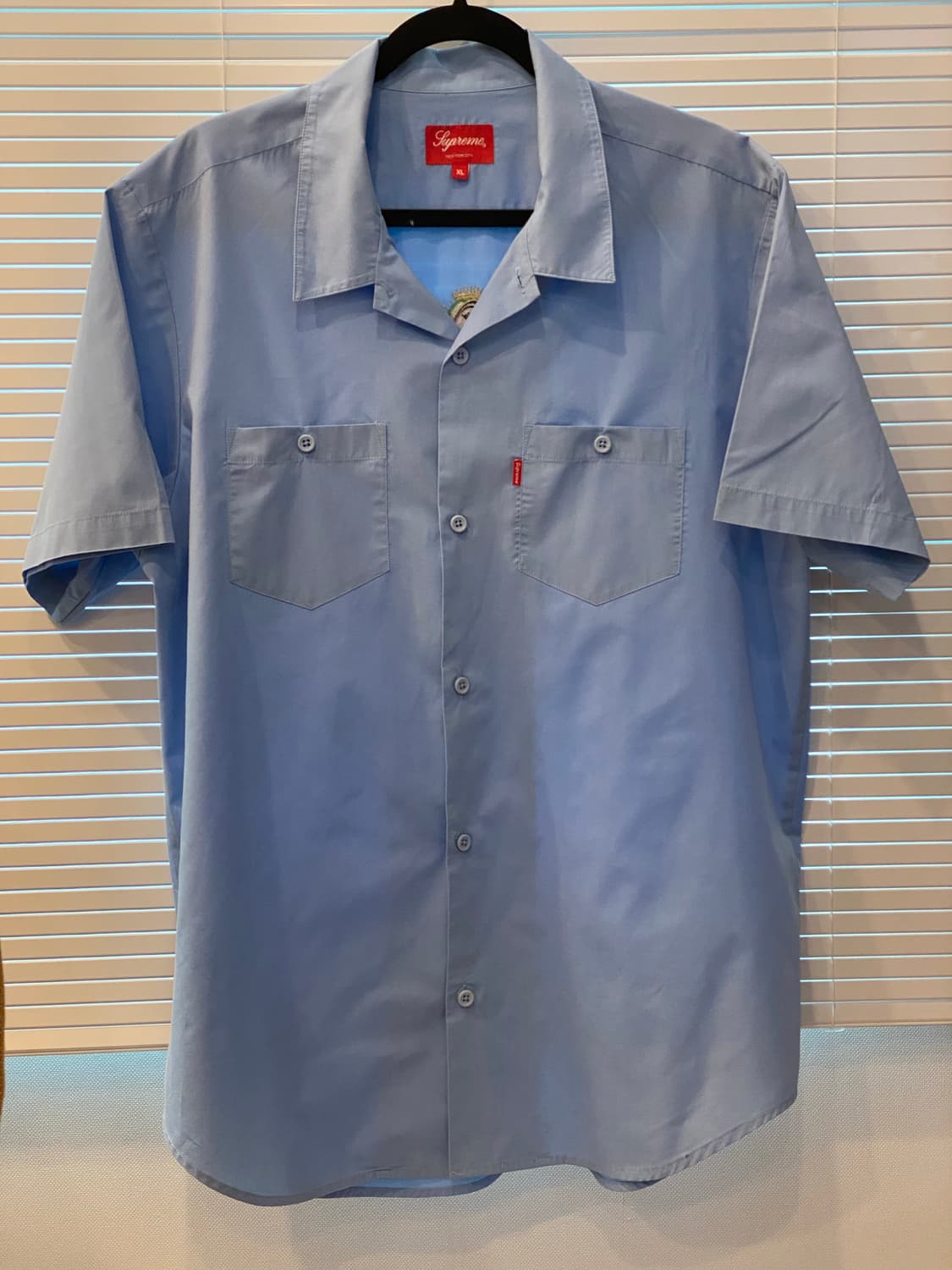 슈프림 마리아 반팔 워크 셔츠 XL 16SS 상품이미지1