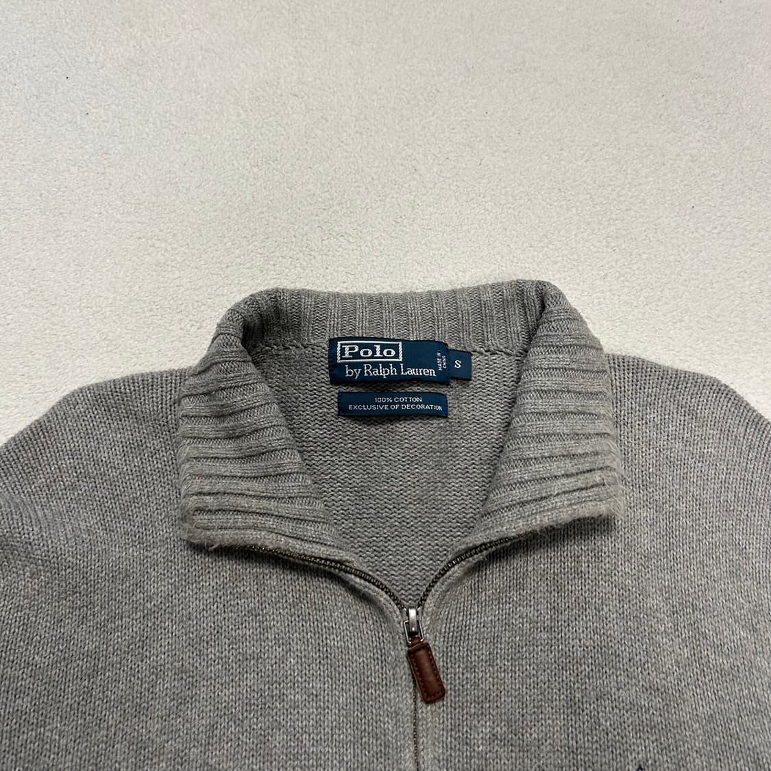 폴로 투웨이 니트집업 상품이미지3