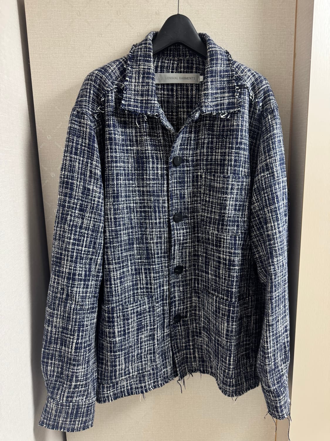 라이풀 /트위드 셔츠 / L 상품이미지1