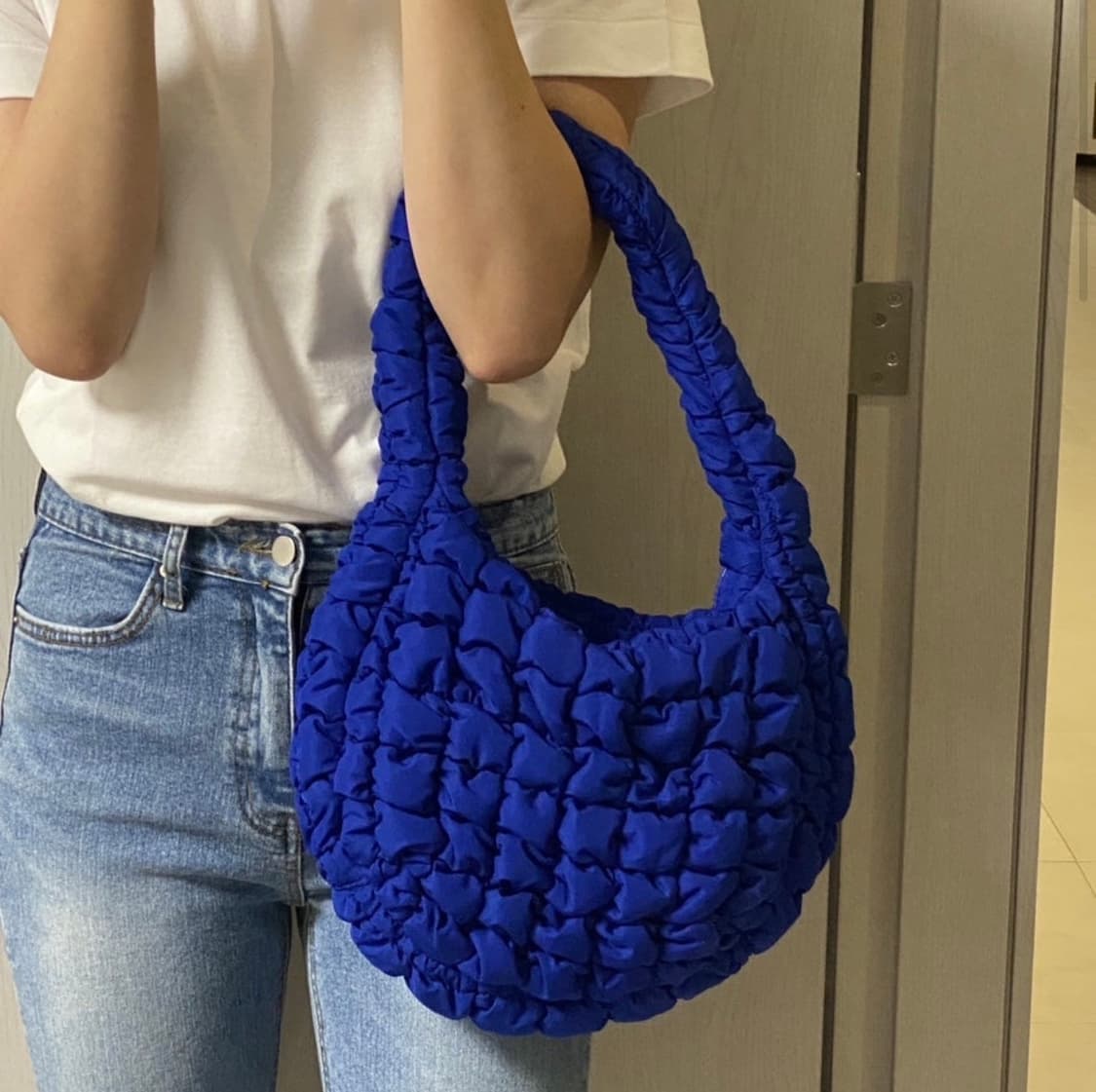 코스 퀼팅 구름백 상품이미지2