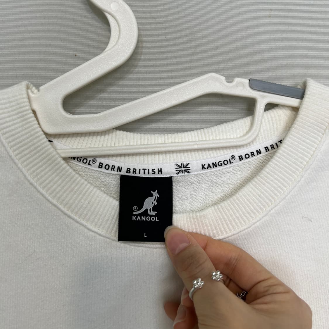 캉골 남성 맨투맨 티셔츠 L  상품이미지2