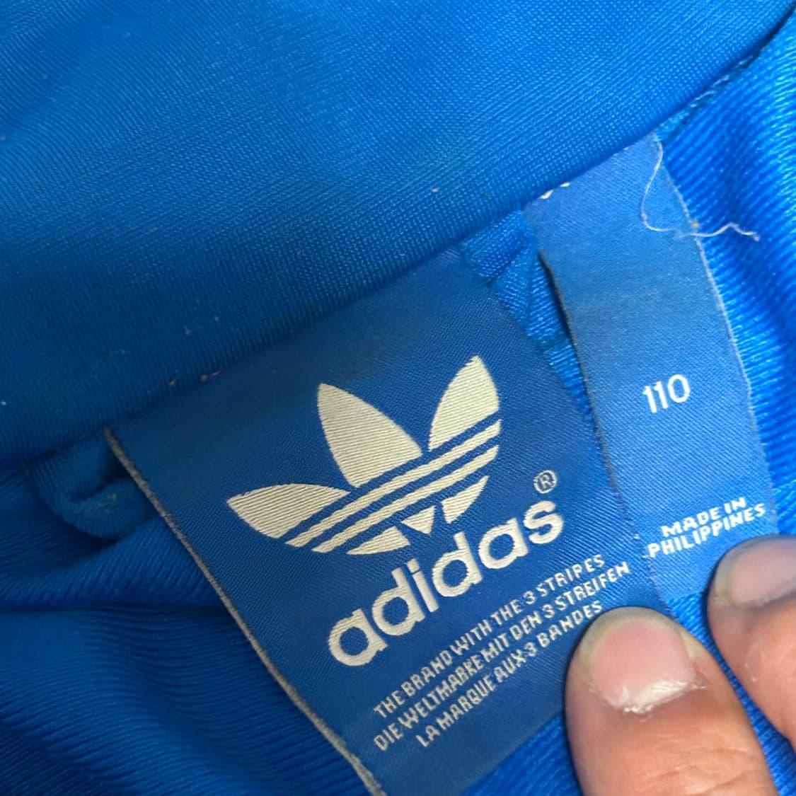 110 아디다스 파이어버드 블루 트랙탑  상품이미지4
