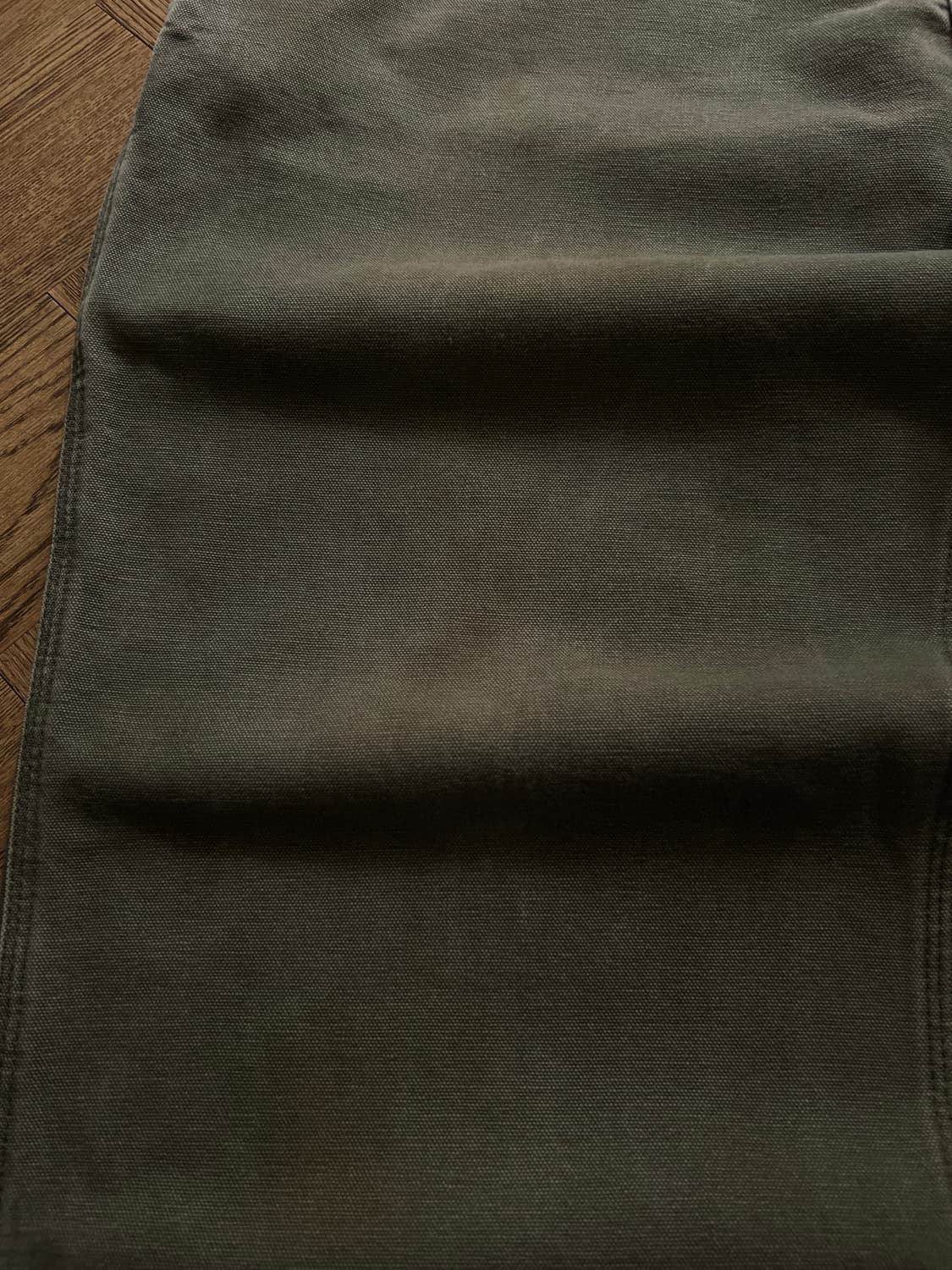 [38]칼하트 USA 빈티지 워싱 모스그린 카펜터 워크 팬츠 M4 상품이미지4